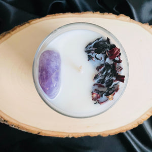 AMETHYST INTENTION CANDLE