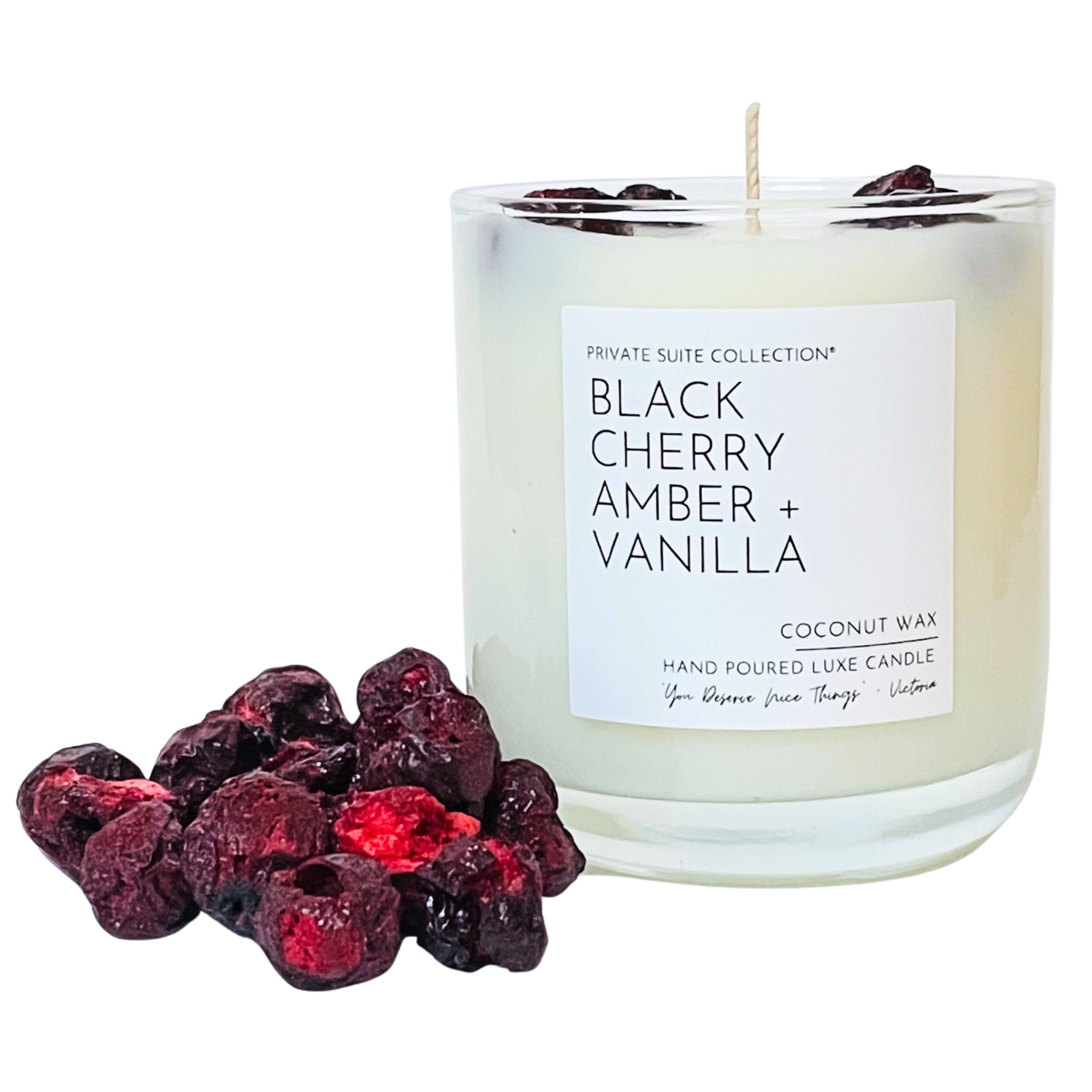 BLACK CHERRY AMBER + VANILLA