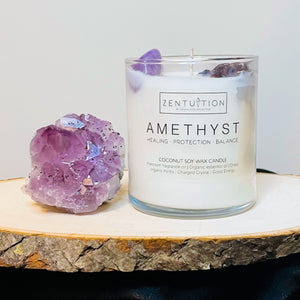 AMETHYST INTENTION CANDLE